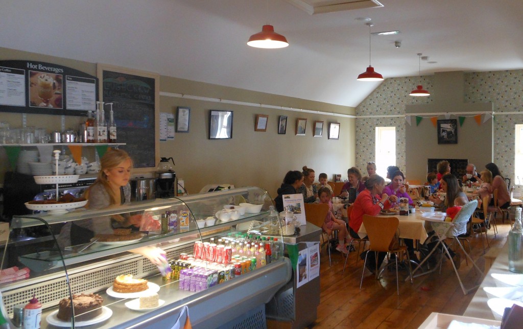 Wide selection of food and beverages available.