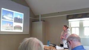 Lynda and MAHS at Loughcrew Megalithic Centre