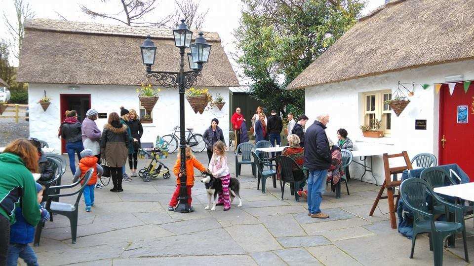 Courtyard the perfect place to relax with Bewley's coffee or a glass of wine
